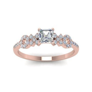 OLIVIE Stříbrný prsten XOXO ROSE 4229 Velikost prstenů: 10 (EU: 62 - 64) Ag 925; ≤1,7 g.