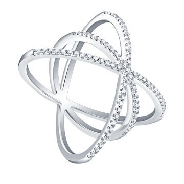 OLIVIE Stříbrný prsten GALAXIE 4241 Velikost prstenů: 6 (EU: 51 - 53) Ag 925; ≤4,05 g.