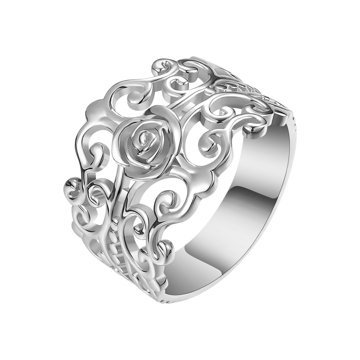 OLIVIE  FILIGRÁN stříbrný prsten 4300 Velikost prstenů: 11 (EU: 65-67), Barva: Stříbrná Ag 925; ≤3,4 g.