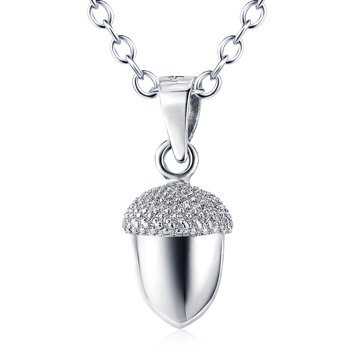 OLIVIE Stříbrný náhrdelník ŽALUD 4669 Ag 925; ≤3 g.