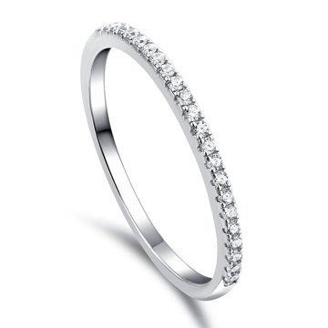 OLIVIE Stříbrný prstýnek TŘPYTIVÁ ZÁŘE 4701 Velikost prstenů: 7 (EU: 54 - 56) Ag 925; ≤1,5 g.