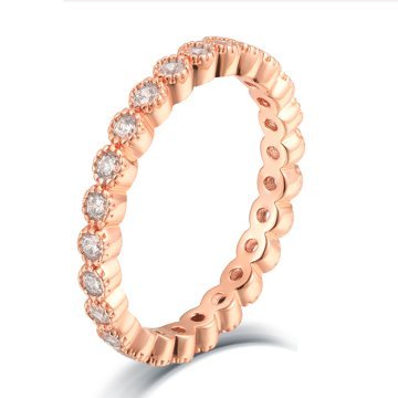OLIVIE Stříbrný prstýnek ROSE 4708 Velikost prstenů: 6 (EU: 51 - 53) Ag 925; ≤1,8 g.