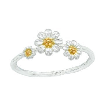 OLIVIE Stříbrný květinový prsten 4922 Velikost prstenů: 5 (EU: 49-50) Ag 925; ≤1,4 g.