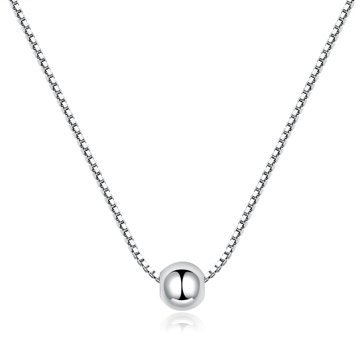 OLIVIE Stříbrný náhrdelník KULIČKA 5148 Ag 925; ≤1,2 g.