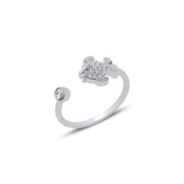 OLIVIE Stříbrný prsten RYBKA 5344 Ag 925; ≤1,8 g.