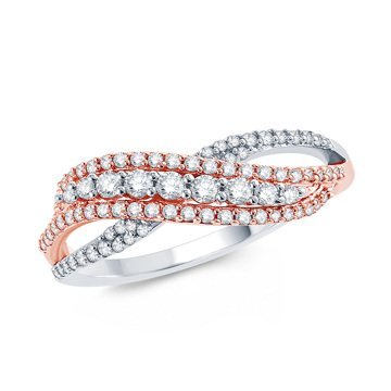 OLIVIE Luxusní stříbrný prsten BRILLANT 5353 Velikost prstenů: 8 (EU: 57-58) Ag 925; ≤2,6 g.