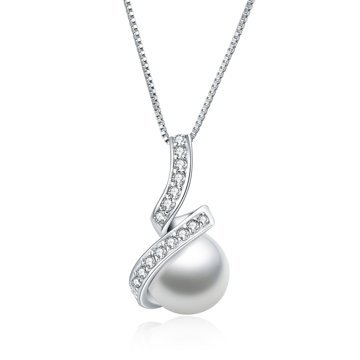 OLIVIE Stříbrný náhrdelník SLADKOVODNÍ PERLA 5355 Ag 925; ≤5,5 g.