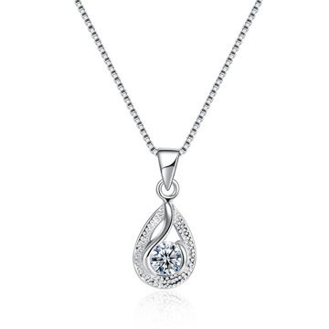 OLIVIE Stříbrný náhrdelník KAPKA 5506 Ag 925; ≤1,7 g.