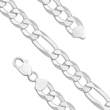 OLIVIE Stříbrný pánský 55cm náhrdelník FIGARO 5626 Ag 925; ≤47 g.
