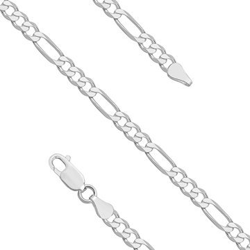 OLIVIE Stříbrný 60cm náhrdelník FIGARO 5647 Ag 925; ≤15,2 g.
