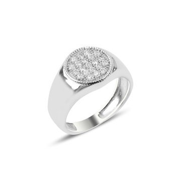 OLIVIE Pánský stříbrný prsten 5707 Velikost prstenů: 11 (EU: 65-67) Ag 925; ≤5,1 g.