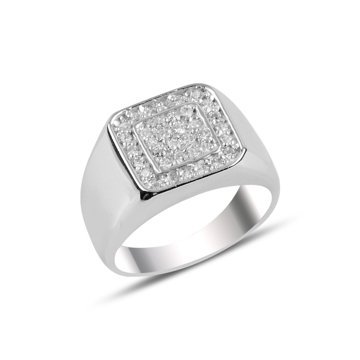 OLIVIE Pánský stříbrný prsten 5709 Velikost prstenů: 10 (EU: 62-64) Ag 925; ≤7,4 g.