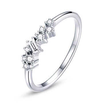OLIVIE Stříbrný prsten TAURARI 5834 Velikost prstenů: 7 (EU: 54-56) Ag 925; ≤1,2 g.