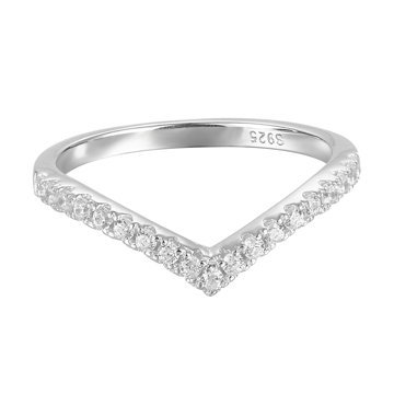 OLIVIE Stříbrný prsten ŠIPKA 5835 Velikost prstenů: 6 (EU: 51-53) Ag 925; ≤1 g.