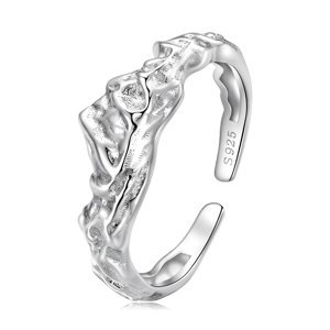 OLIVIE Stříbrný nastavitelný prsten MOUNTAINS 7126 Ag 925; ≤1,8 g.