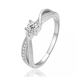 OLIVIE Stříbrný prsten STORY 7171 Velikost prstenů: 10 (EU: 62-64) Ag 925; ≤1,6 g.