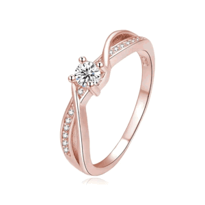 OLIVIE Stříbrný prsten STORY ROSE 7173 Velikost prstenů: 10 (EU: 62-64) Ag 925; ≤1,6 g.