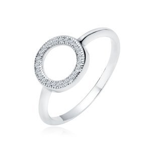 OLIVIE Stříbrný prsten KRUH 7254 Velikost prstenů: 9 (EU: 59-61) Ag 925; ≤1,5 g.
