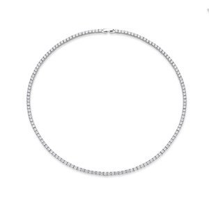 OLIVIE Stříbrný tenisový 45cm/3mm náhrdelník 7286 Ag 925; ≤21 g.