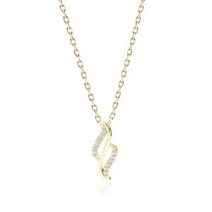 OLIVIE Stříbrný náhrdelník MAGIC GOLD 7411 Ag 925; ≤1,6 g.