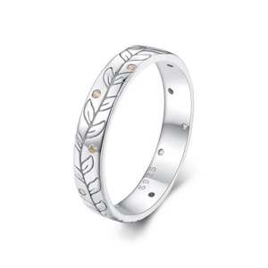 OLIVIE Stříbrný prsten LOUKA 7618 Velikost prstenů: 6 (EU: 51-53) Ag 925; ≤1,6 g.