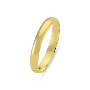 OLIVIE Snubní stříbrný prsten GOLD 7673 Velikost prstenů: 5 (EU: 49-50) Ag 925; ≤2,4 g.