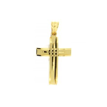 BRUNO Křížek GOLD 3 cm S2568