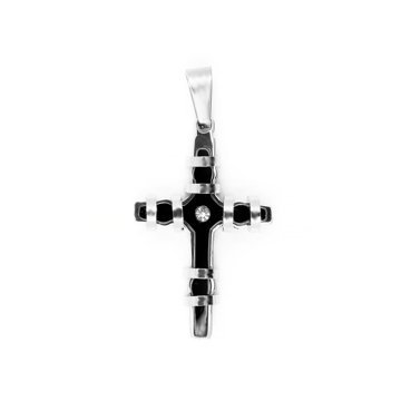 BRUNO Křížek black 3,3 cm S2570