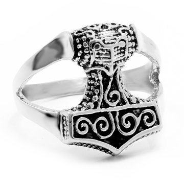 BRUNO Pánský prsten Thorovo kladivo S2816 - velikost 12