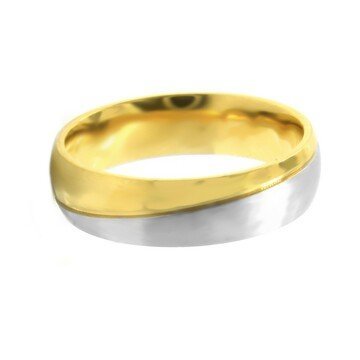 BRUNO Pánský prsten DUO GOLD S2883 - velikost 10 (EU: 61,5 - 63,5)