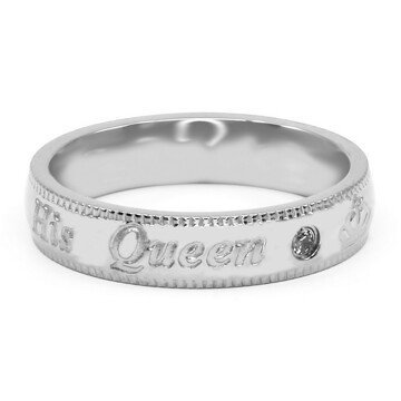 BRUNO Dámský snubní prsten QUEEN S3222 - velikost 5 (EU: 49 - 51)
