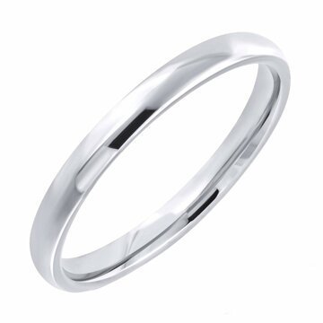 BRUNO Snubní prsten KLASICKÝ 0,3 cm S4038 - velikost 10 (EU: 61,5 - 63,5)