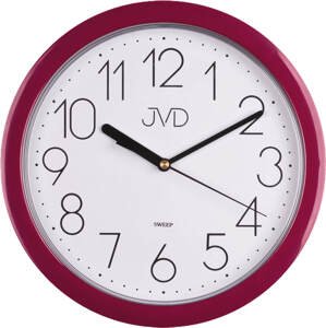 JVD Nástěnné hodiny s tichým chodem HP612 White