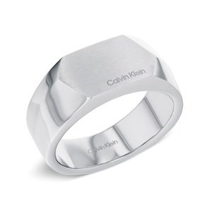 Calvin Klein Pánský ocelový prsten Magnify 35100016 64 mm