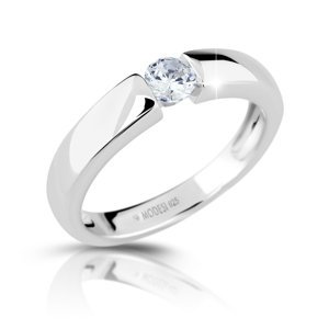 Modesi Stříbrný prsten s kubickým zirkonem M01211 59 mm