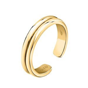 Morellato Půvabný pozlacený prsten Capsule By Aurora SANB03 57 mm