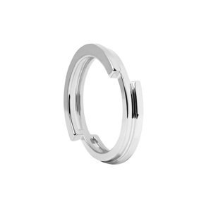 PDPAOLA Minimalistický stříbrný prsten Genesis Essentials AN02-898 58 mm