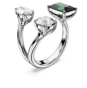 Swarovski Luxusní otevřený prsten s krystaly Mesmera 5676971 55 mm
