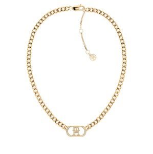 Tommy Hilfiger Luxusní pozlacený náhrdelník Monogram 2780894