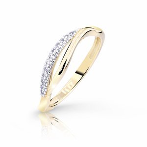 Cutie Diamonds Luxusní prsten ze žlutého zlata s brilianty Z8054-10-X-1-D 49 mm