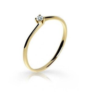 Cutie Jewellery Zásnubní prsten ze žlutého zlata Z6717-2943 66 mm