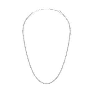Daniel Wellington Třpytivý ocelový náhrdelník s krystaly Classic Tennis DW00400389