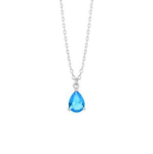 Preciosa Nádherný náhrdelník s modrým křišťálem Azure Candy 5402 67