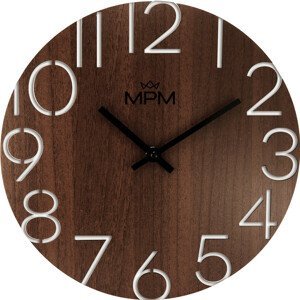 MPM Quality Nástěnné hodiny Circle - C E07M.4118.54