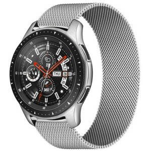 4wrist Milánský tah pro Samsung Galaxy Watch - Stříbrný 22 mm