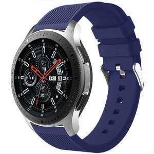 4wrist Silikonový řemínek pro Samsung Galaxy Watch - Midnight Blue 22 mm