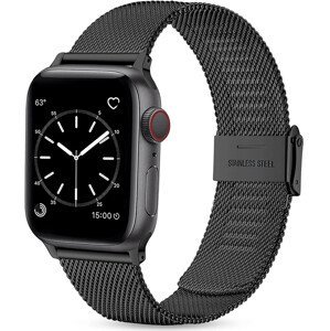 4wrist Milánský tah pro Apple Watch - Black 42/44/45/49 mm