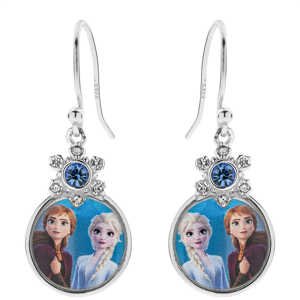 Disney Půvabné visací náušnice Anna a Elsa Frozen ES00018SRML.CS