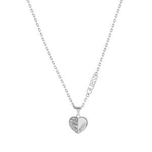 Guess Romantický ocelový náhrdelník Lovely Guess JUBN03035JWRHT/U
