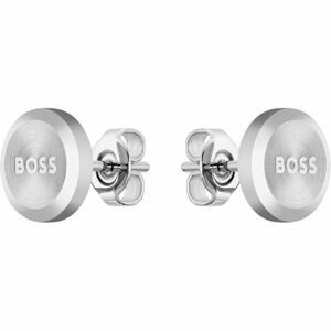 Hugo Boss Minimalistické ocelové náušnice Yann 1580477